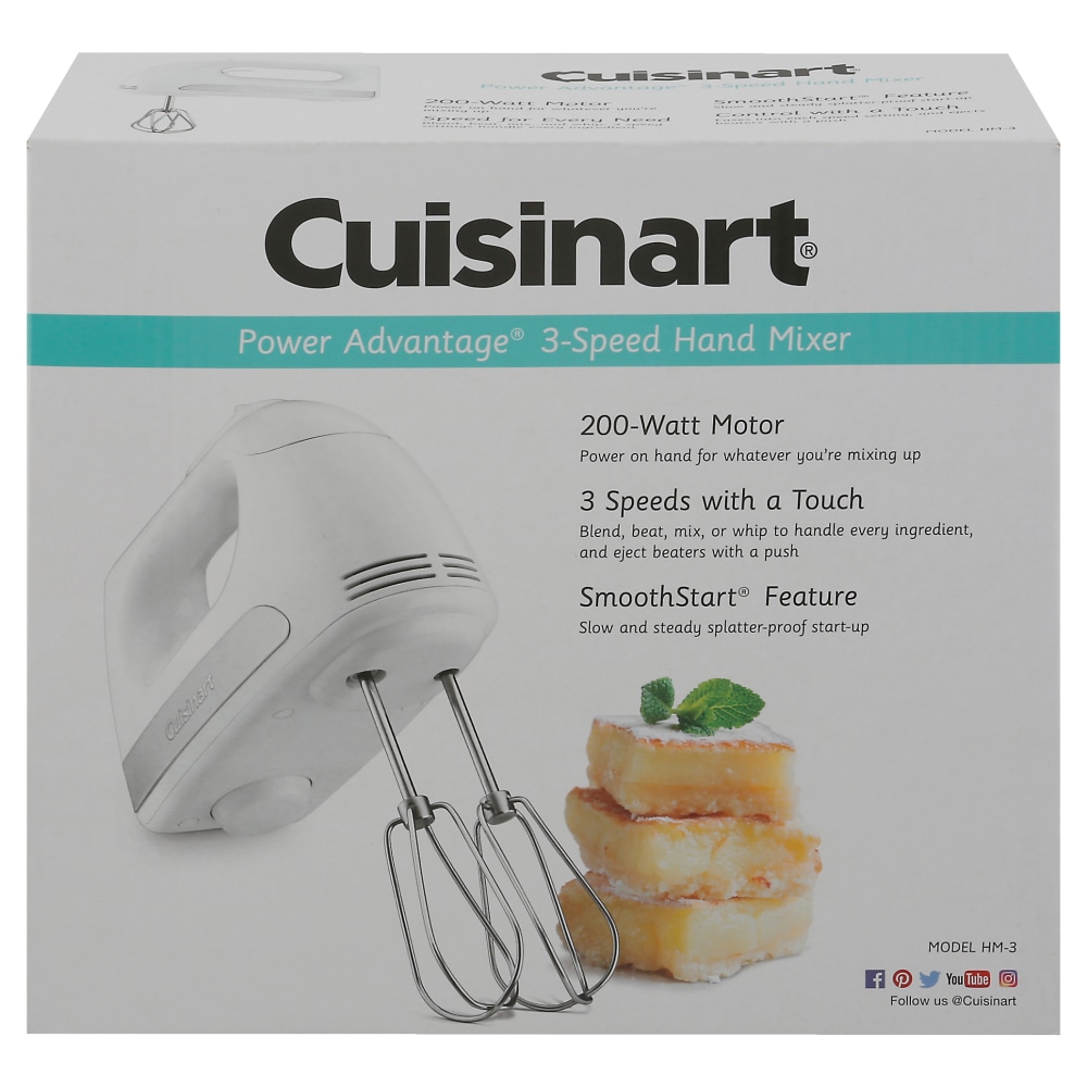 Cuisinart Power Advantage 3-Speed Hand Mixer