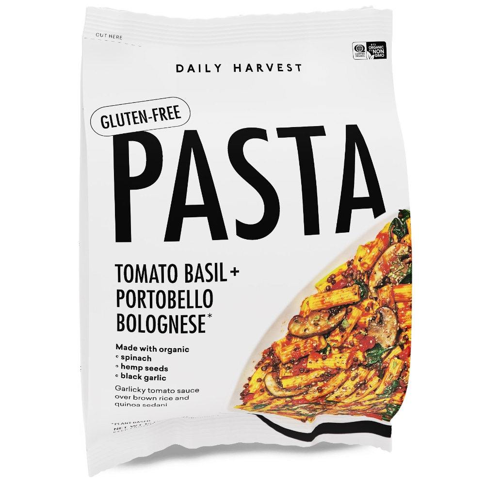 Daily Harvest Gluten-Free Tomato Basil + Portobello Bolognese Pasta