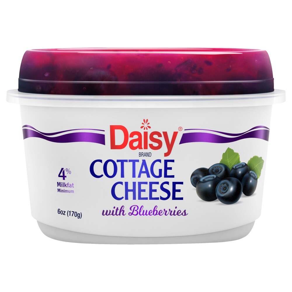 Daisy Cottage Cheese, 4% Milkfat Minimum, with Blueberries