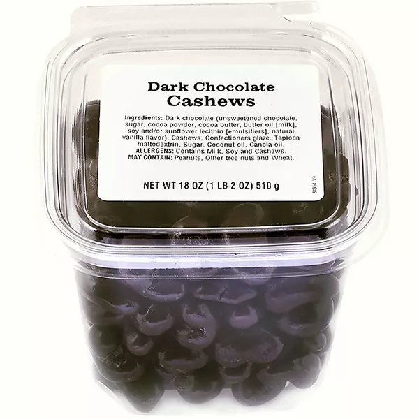 Dark Chocolate Cashews Tub