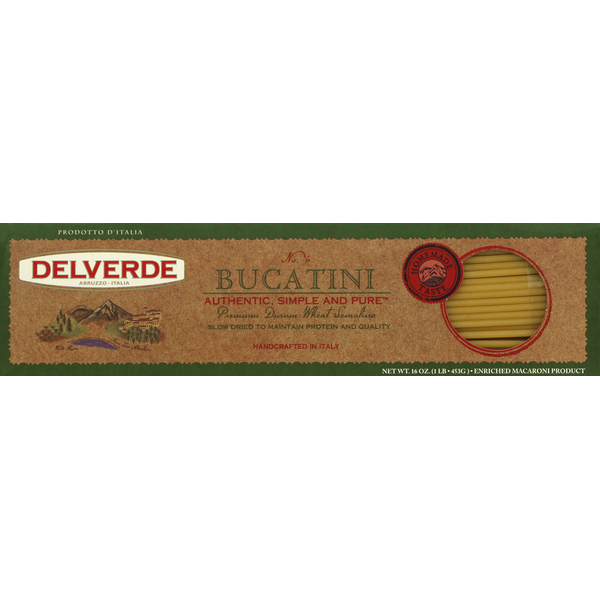No 6 Bucatini With Spring Water