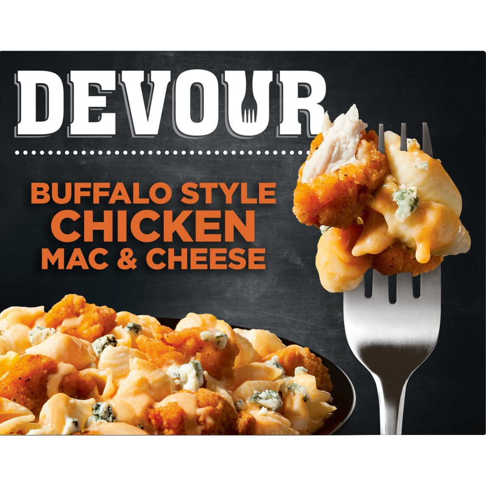 Devour Buffalo Chicken Mac & Cheese
