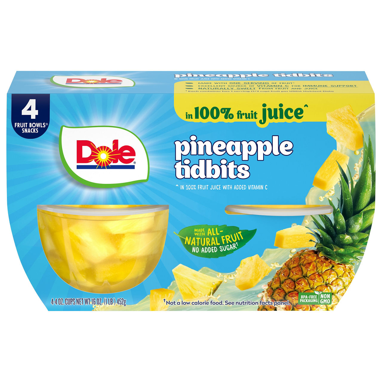 Dole Pineapple Paradise Pineapple Tidbits