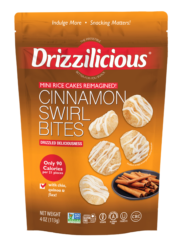 Drizzilicious Bites, Cinnamon Swirl