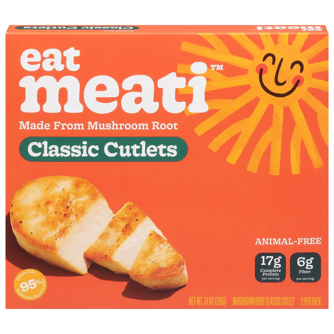 Eat Meati Cutlets, Classic, Mushroom Root, Animal-Free