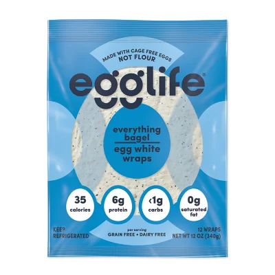 Egglife Everything Bagel Egg White Wraps (12 ct.)
