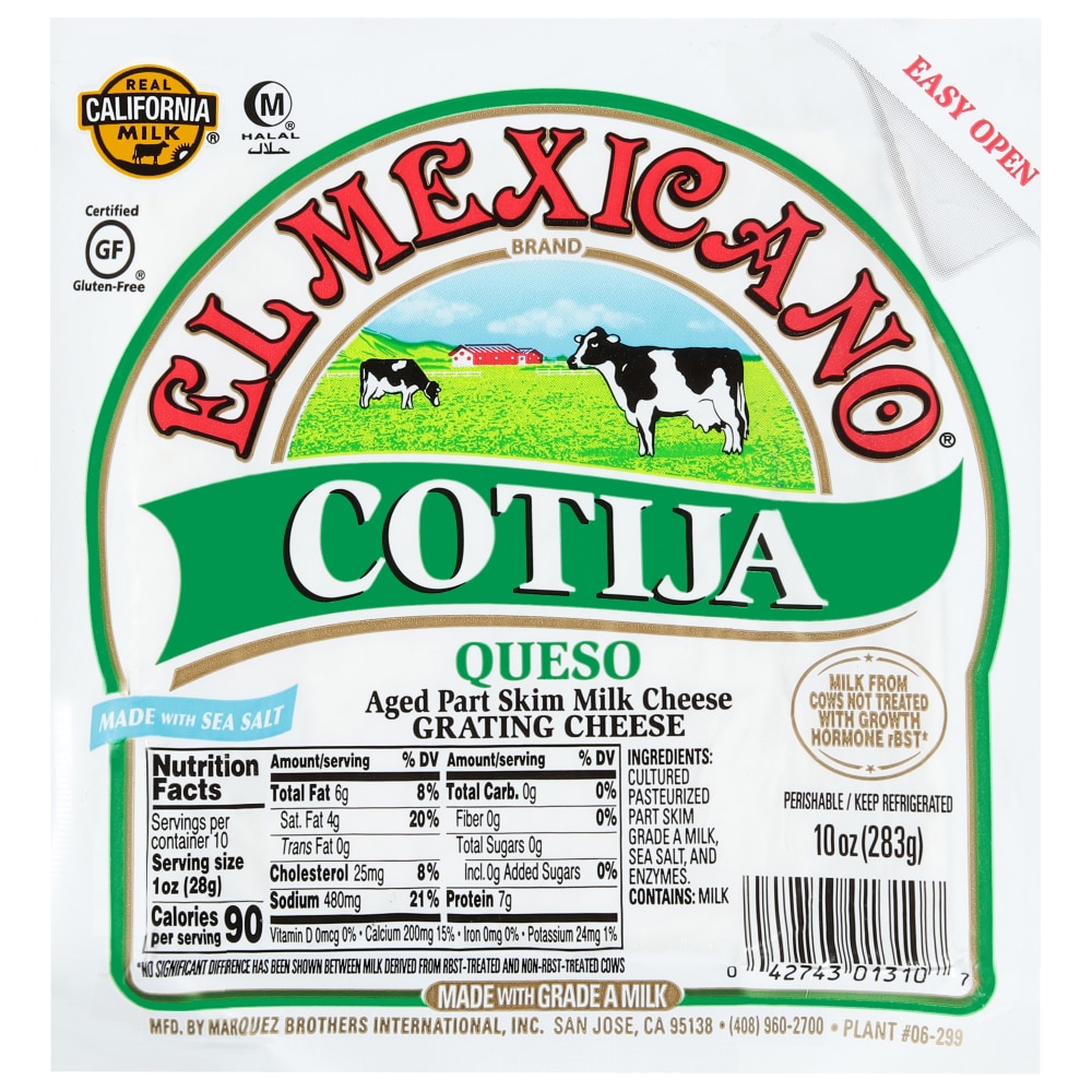 El Mexicano Cotija Queso Cheese