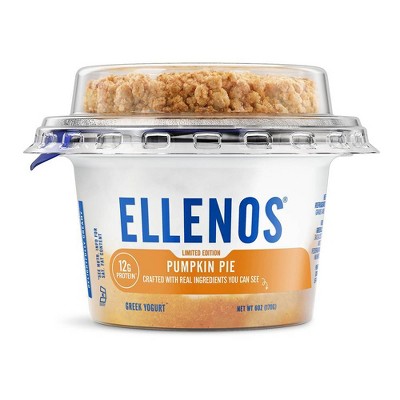 Ellenos® Pumpkin Pie Delightfully Creamy Greek Yogurt Parfait