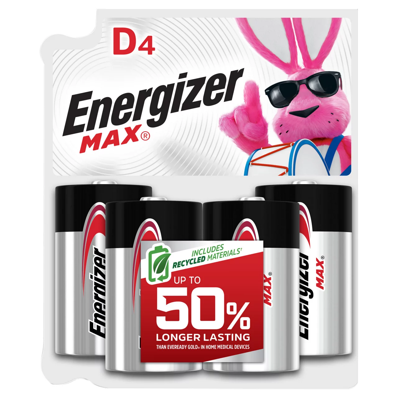 Energizer MAX D Batteries , D Cell Alkaline Batteries