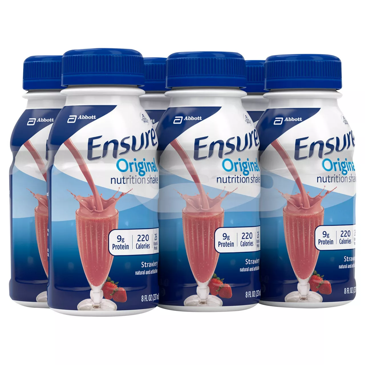 Ensure Nutrition Shake, Strawberry, Original