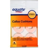 Equate Callus Cushions, 6 count