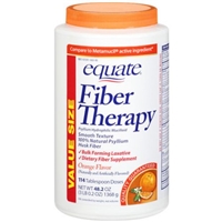 Equate Daily Fiber Orange Smooth Fiber Powder