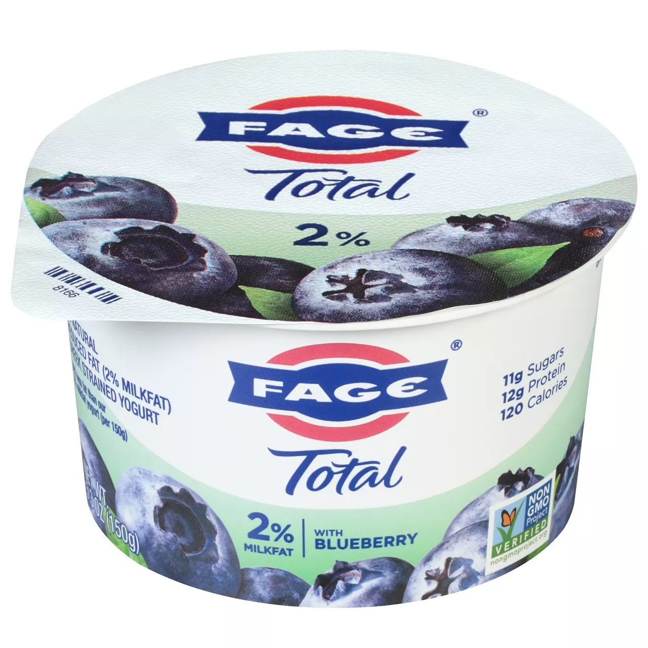FAGE Total All Natural Reduced Fat with Blueberry Greek Strained Yogurt