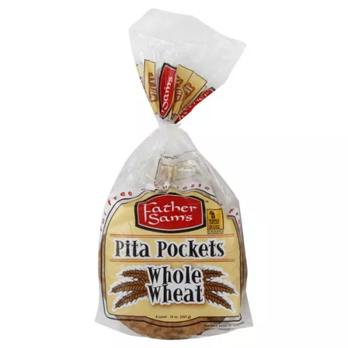 Father Sam's Pita Pockets, Whole Wheat, Fat Free