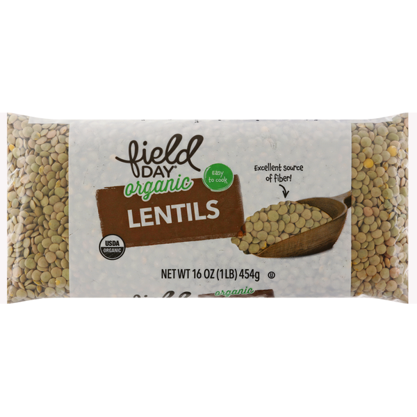 FIELD DAY Lentils, Organic
