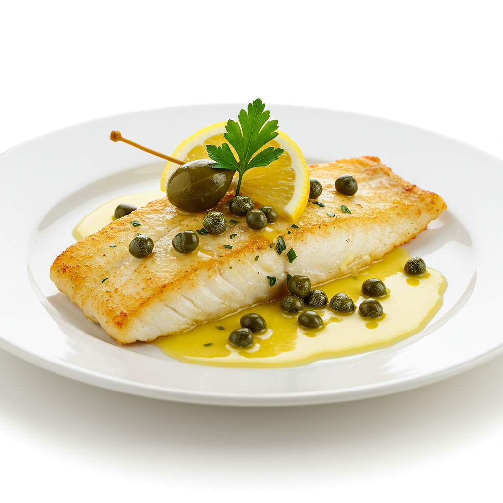 fish piccata