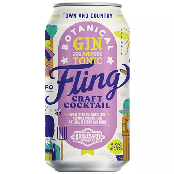 Fling Botanical Gin & Tonic Cocktail