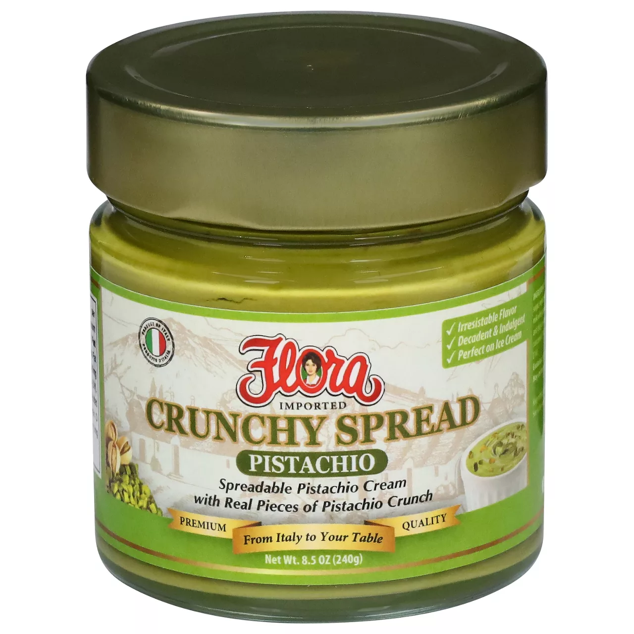 Flora Crunchy Spread, Pistachio