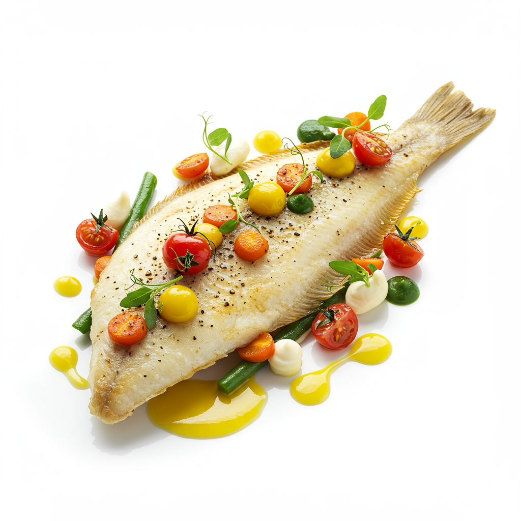flounder dish