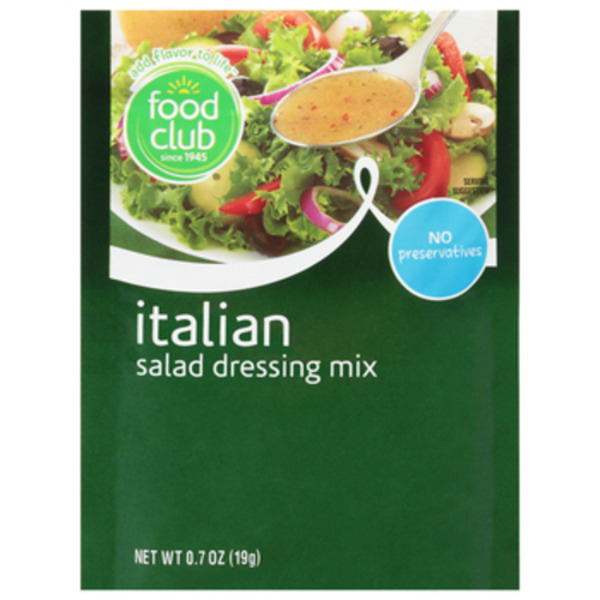 Food Club Salad Dressing Mix, Italian