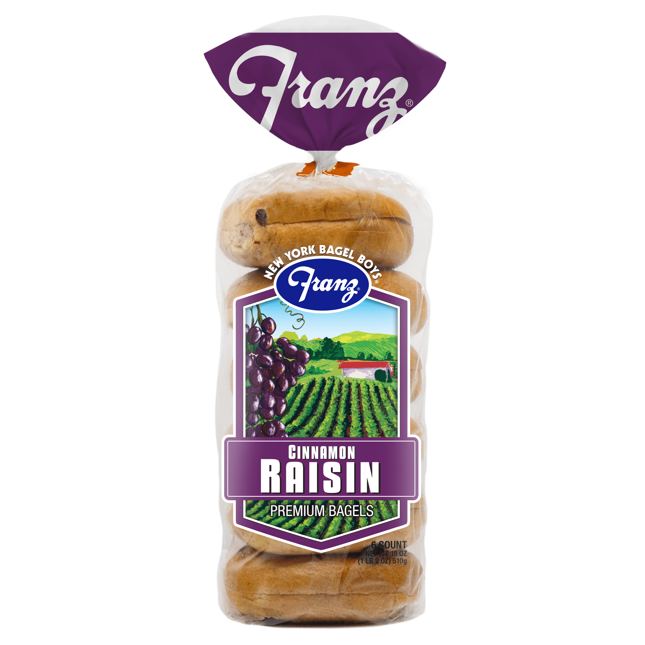 Franz Cinnamon Raisin Premium Bagels