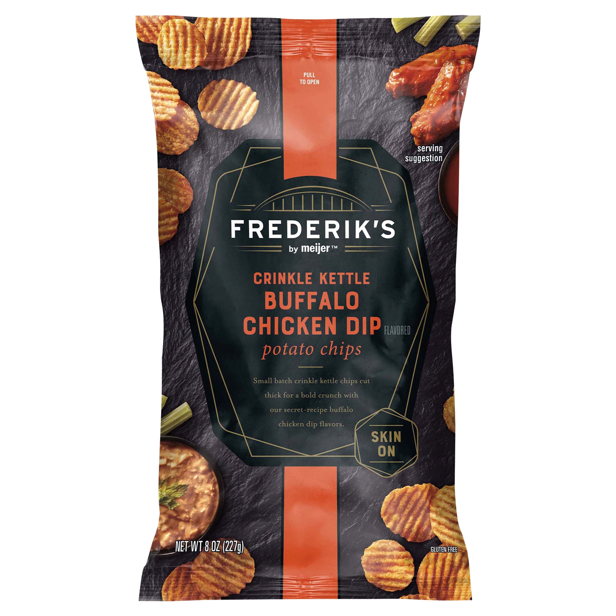 Frederik's by Meijer Crinkle Kettle Buffalo Chicken Dip