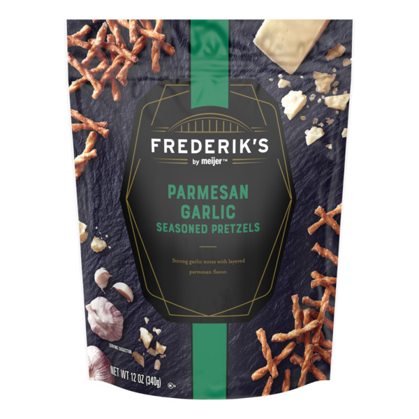 Frederik's by Meijer Seasoned Twist Garlic Parm Pretzel