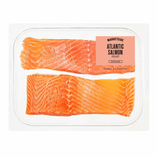 Fresh Skinless Atlantic Salmon Portions