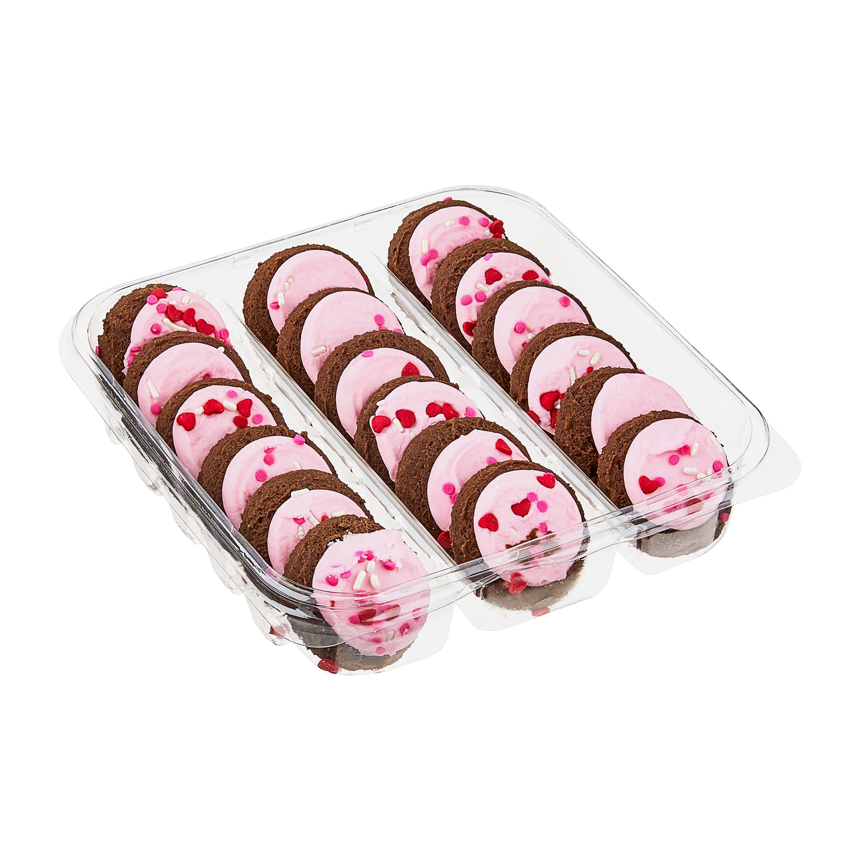 Freshness Guaranteed Frosted Chocolate Cookies