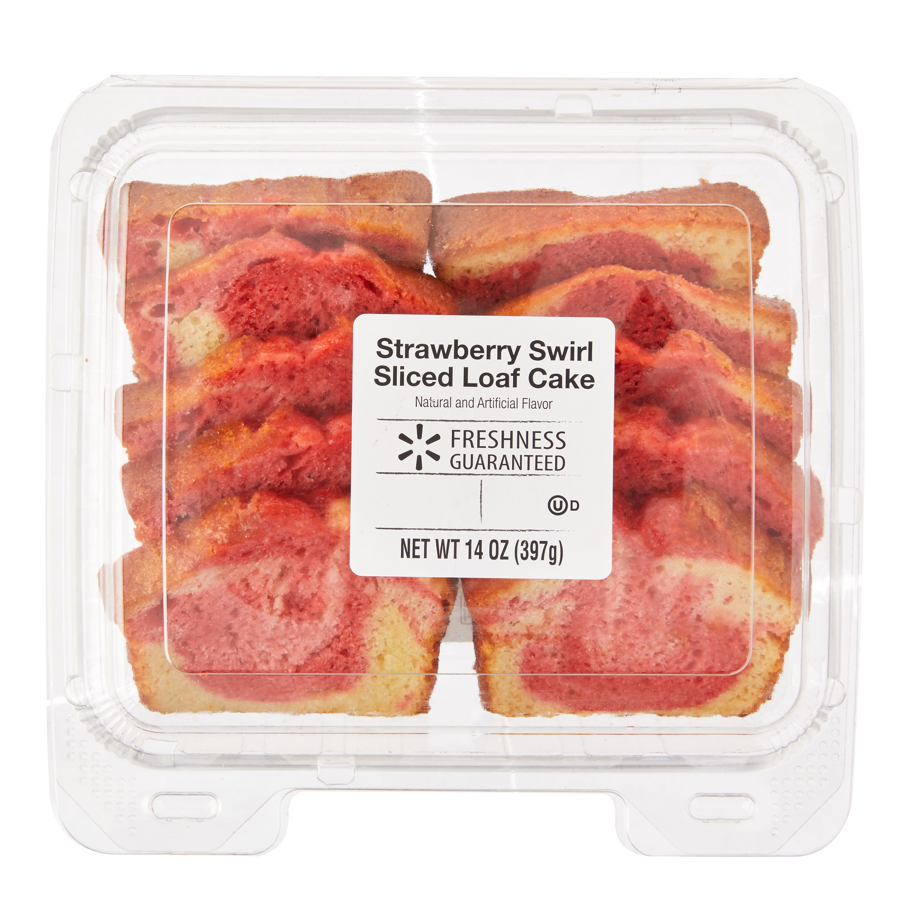 Freshness Guaranteed Strawberry Sliced Loaf Cake