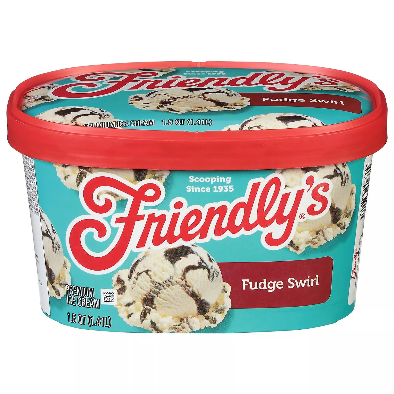 Friendly's Ice Cream, Premium, Fudge Swirl