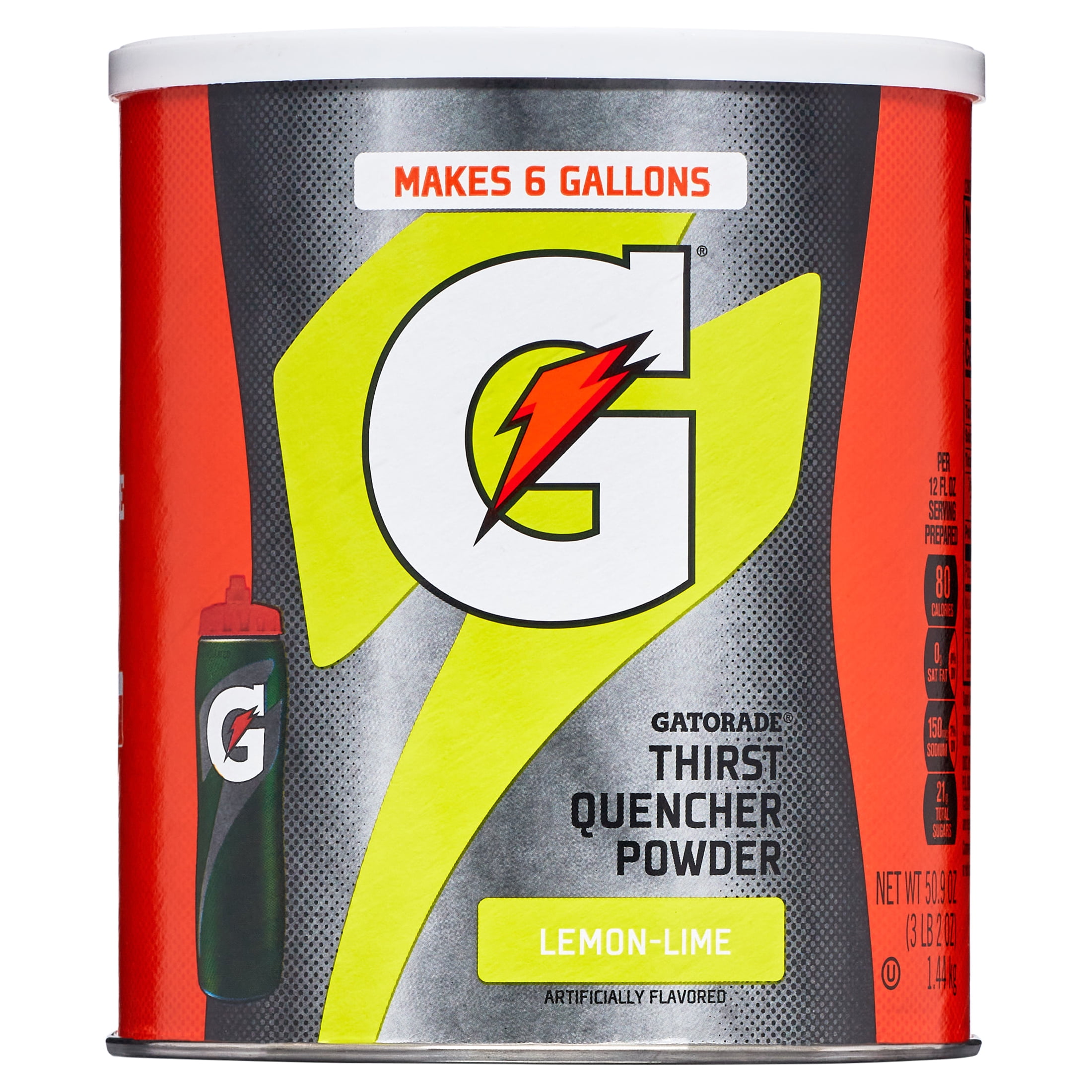 Gatorade Thirst Quencher Lemon Lime Drink Syrup – 76.5oz – Powder Concentrate
