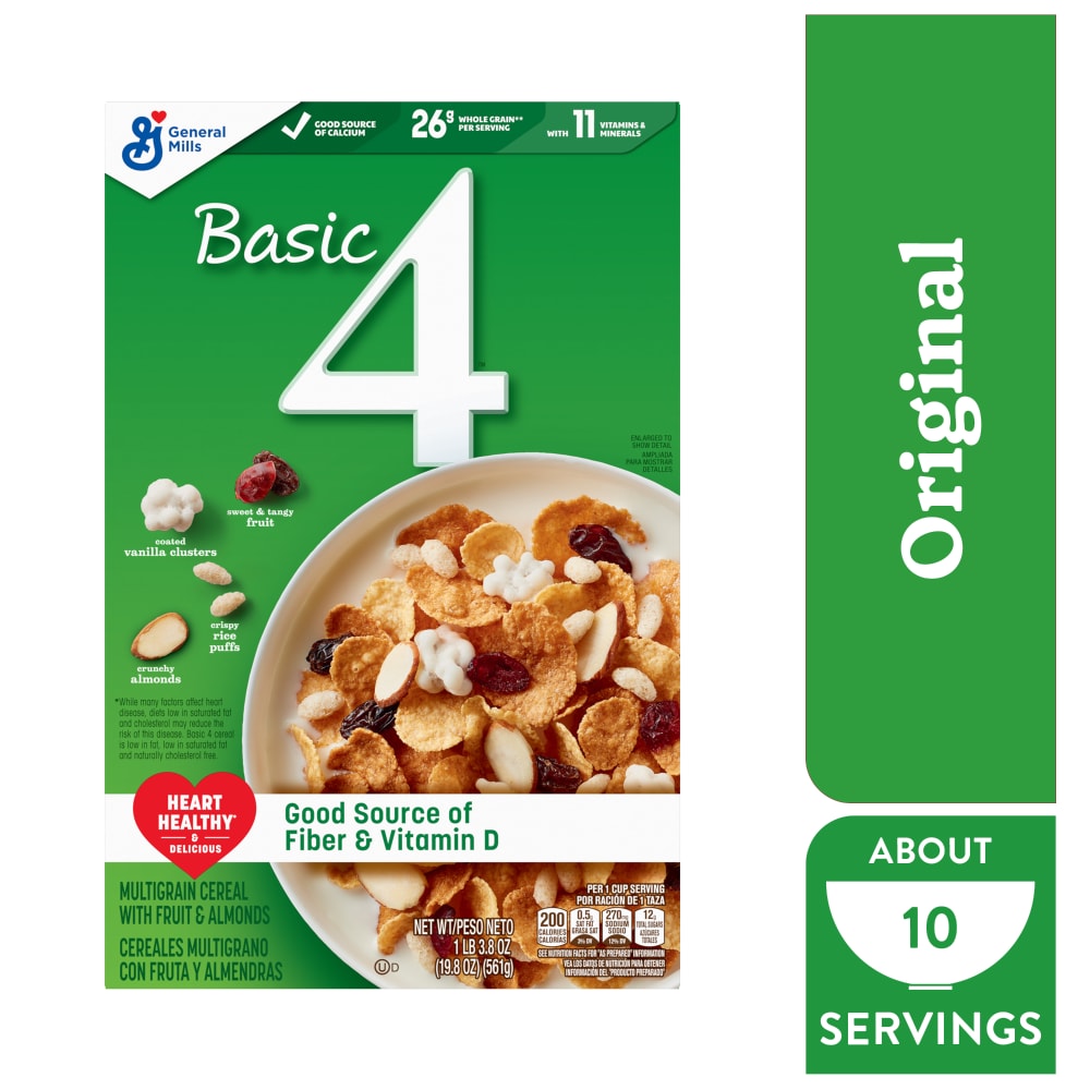 OFFLINE - VBUN Basic 4 Multigrain Cereal, Fruit and Nuts (1 pk.)