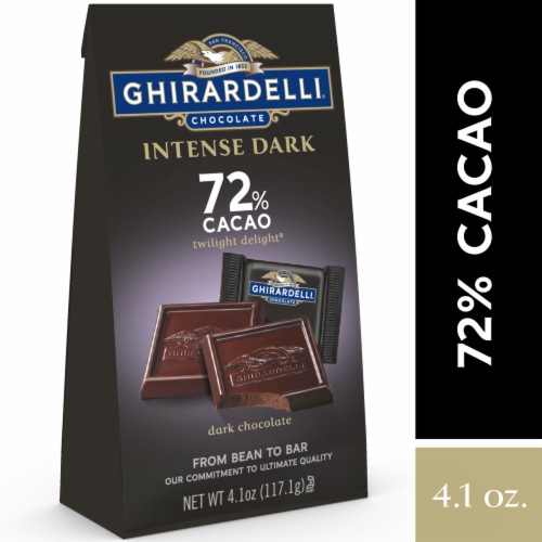 Ghirardelli® Intense Dark 72% Cacao Dark Chocolate Squares Candy Bag