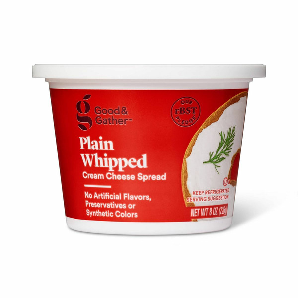 Whipped Plain Cream Cheese Spread