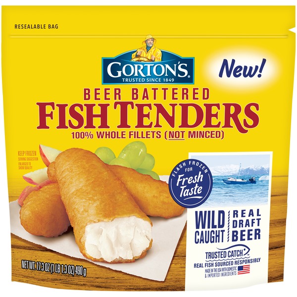Gorton's Beer Battered Crispy Fish Tenders