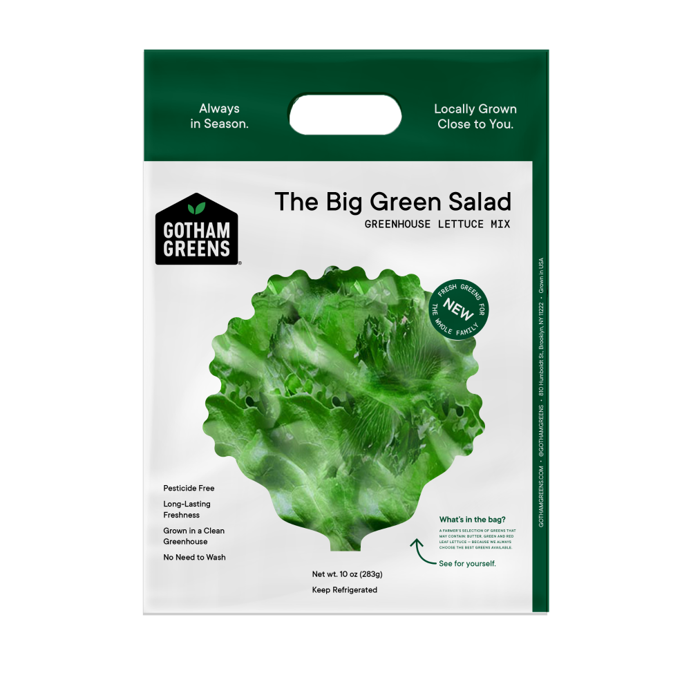 Gotham Greens® The Big Green Salad Lettuce Bag