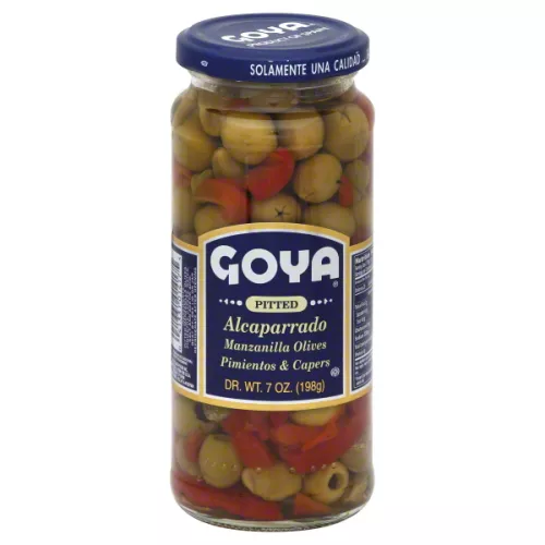 Goya Pitted Alcaparrado Manzanilla Olives, Pimientos & Capers