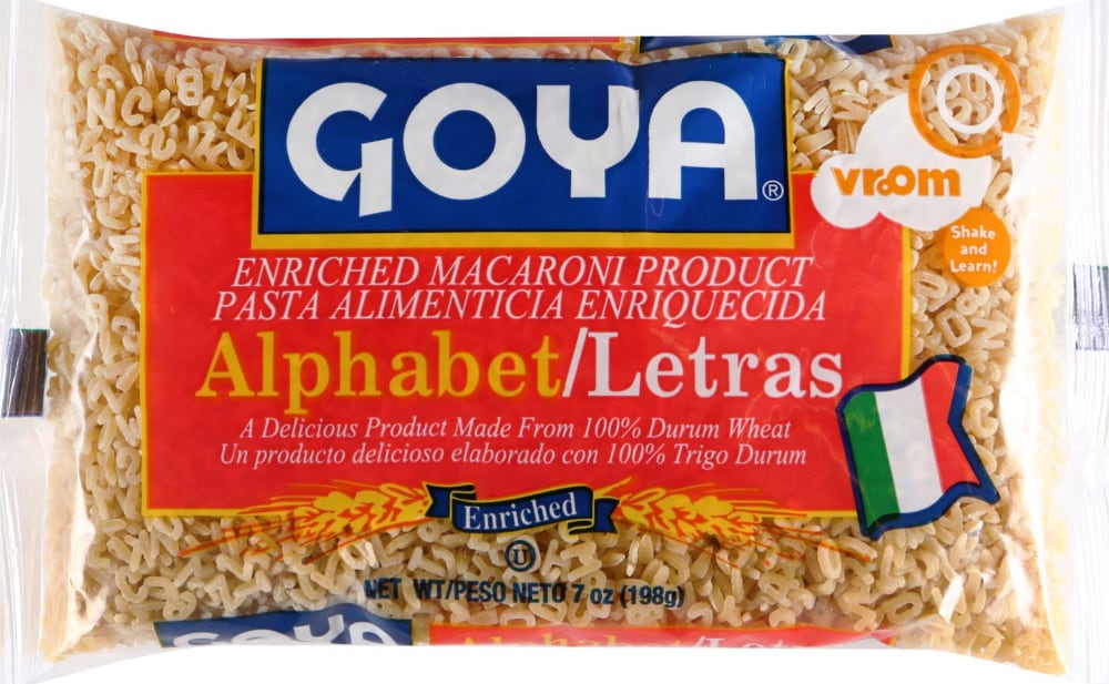 Goya Alphabet Pasta
