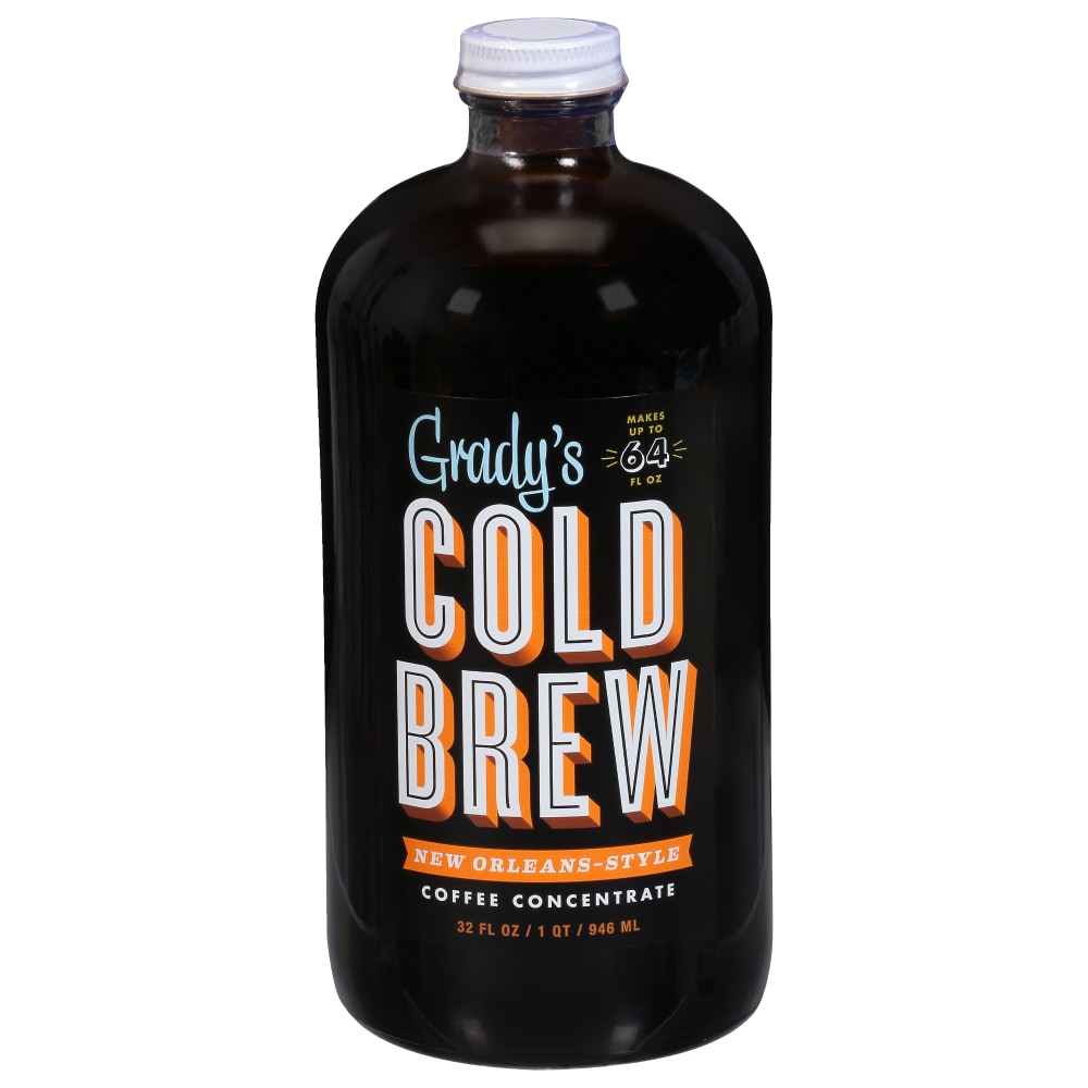 Grady's New Orleans Style Cold Brew Coffee Concentrate