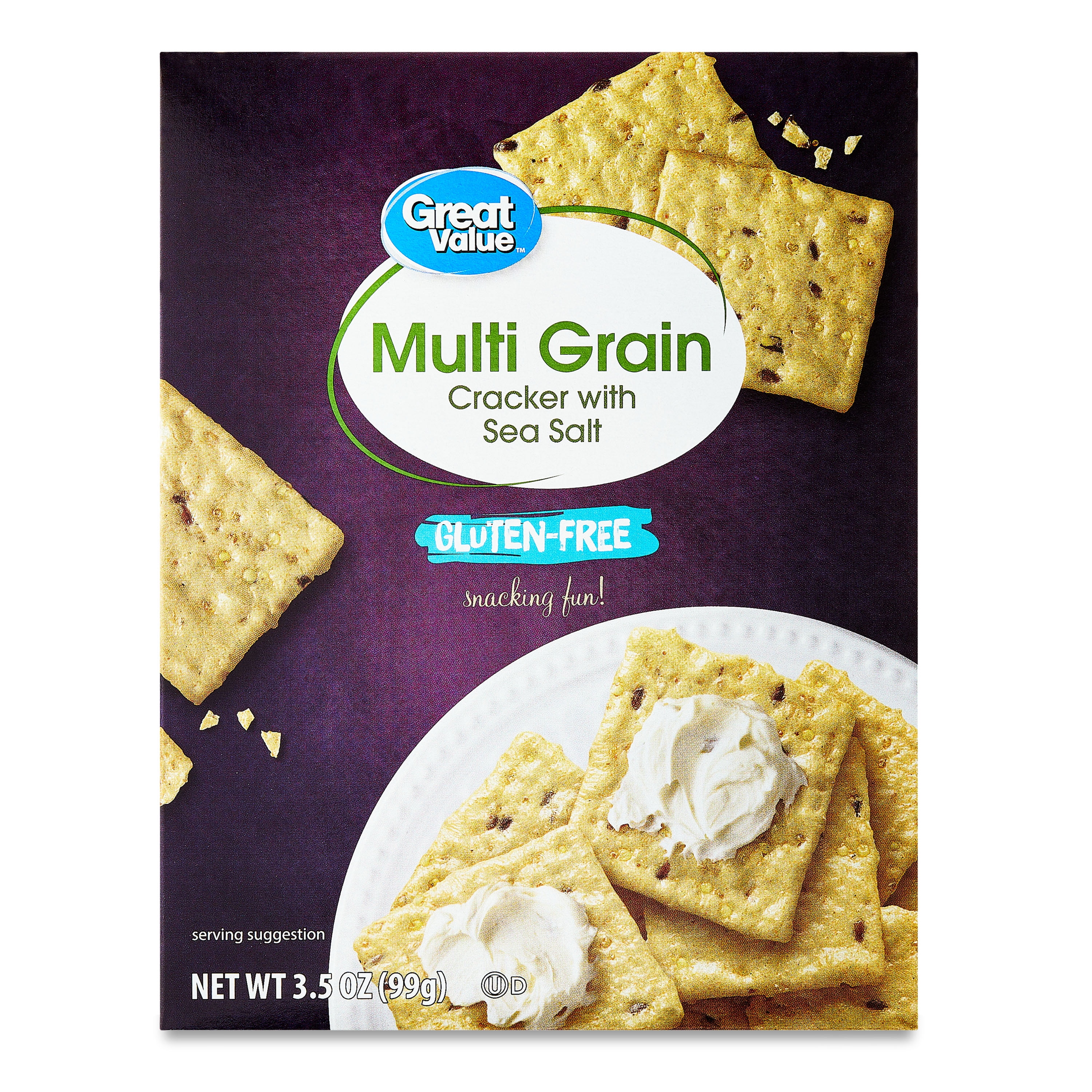 Great Value Multi Grain Crackers with Sea Salt
