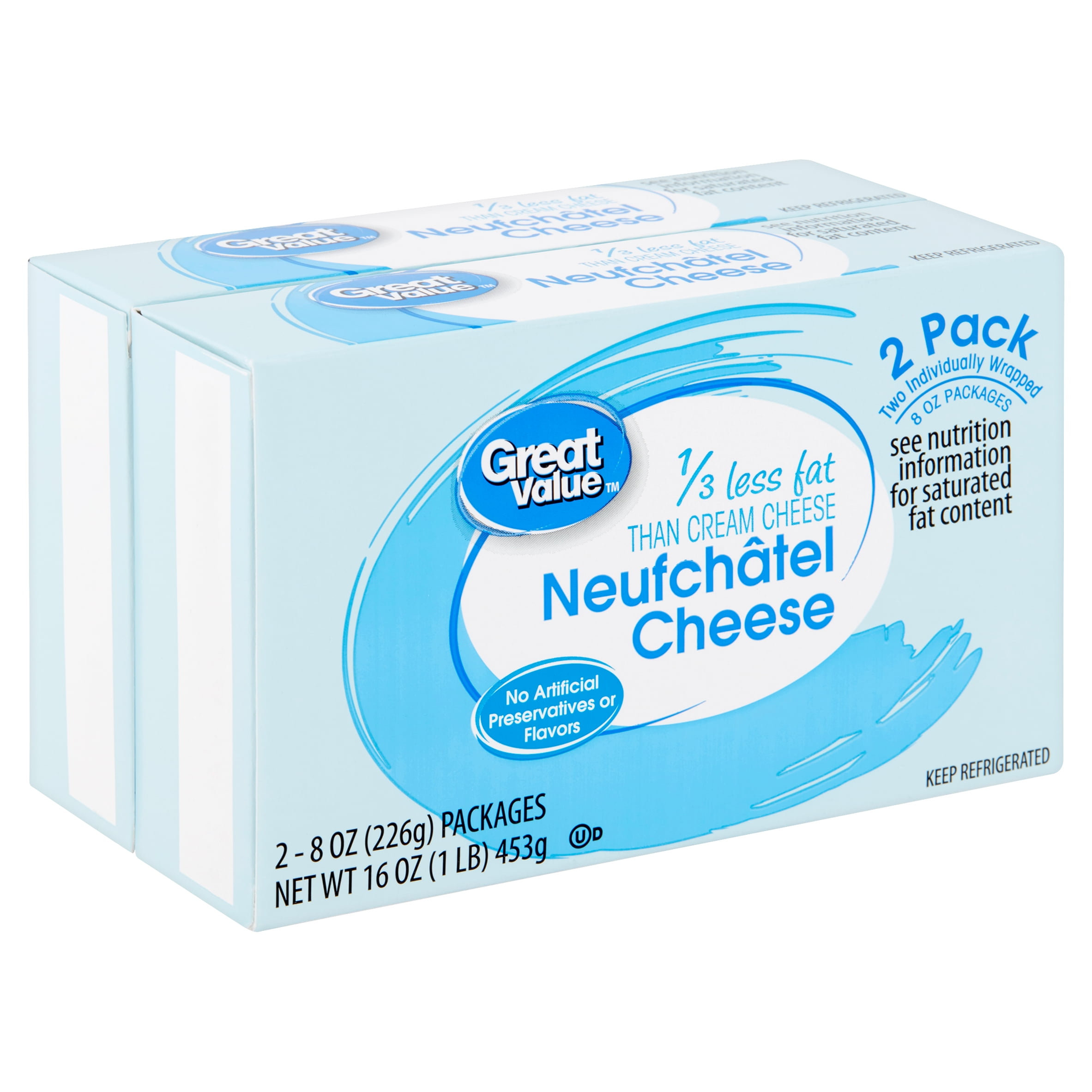Great Value Neufchatel Cheese