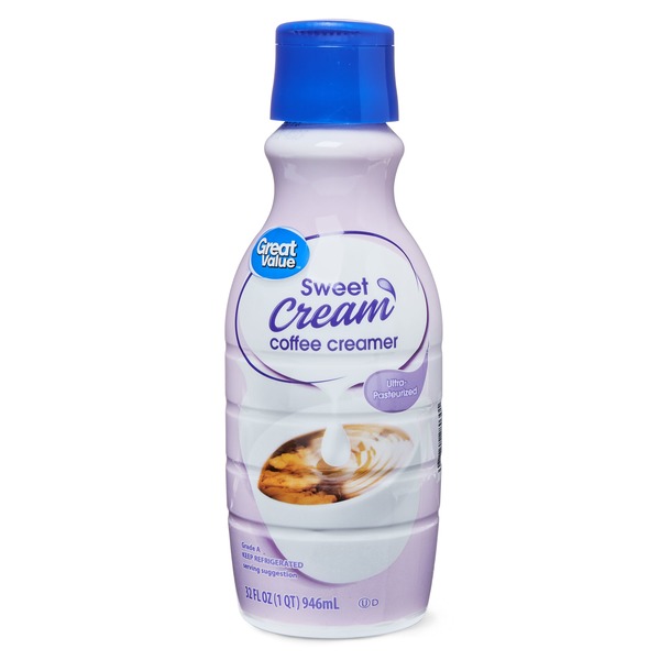Great Value Sweet Cream Coffee Creamer