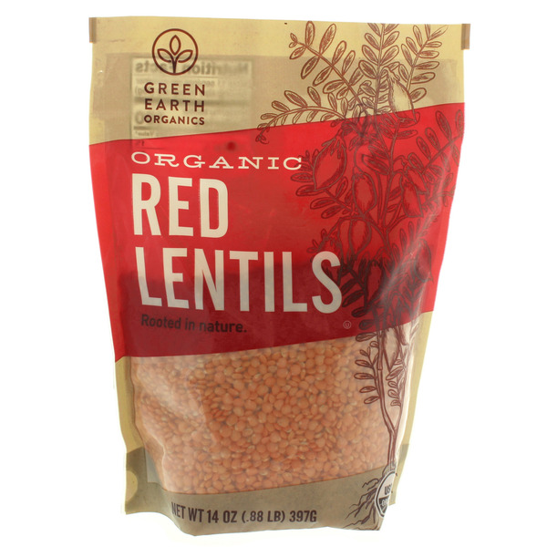 Green Earth Organics Organic Red Lentils