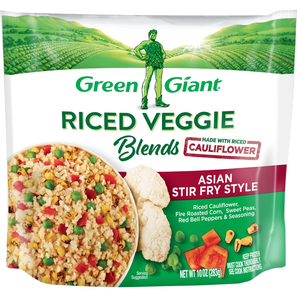 Green Giant Asian Stir Fry Style Riced Cauliflower and Veggie Blends