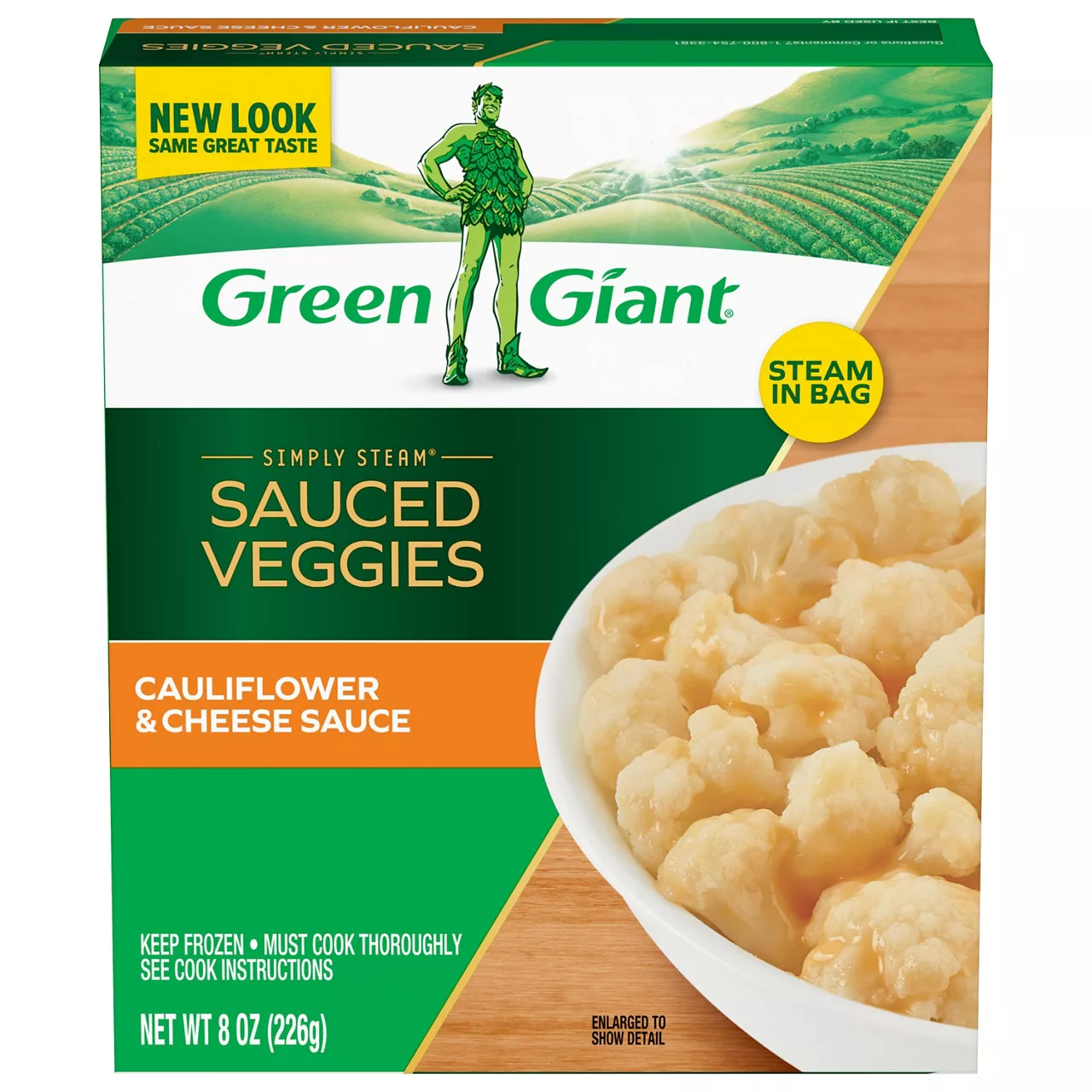 Green Giant Simply Steam Cauliflower & Cheese Sauce