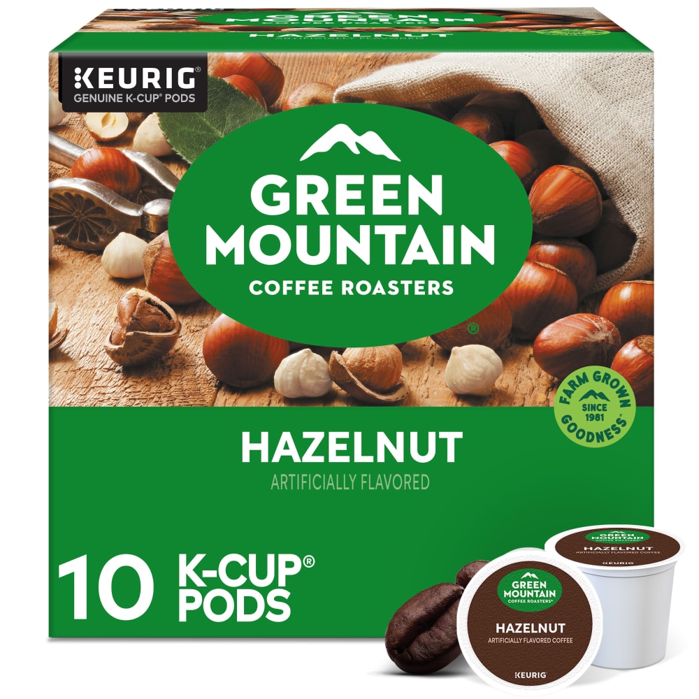 Green Mountain Coffee Roasters Hazelnut Light Roast K-Cup Coffee Pods