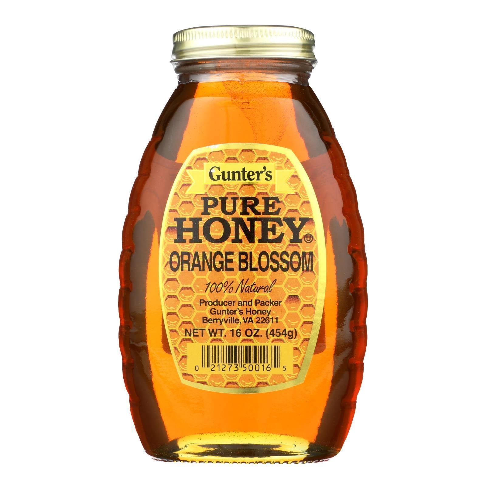 Gunter's Honey, Pure, Orange Blossom