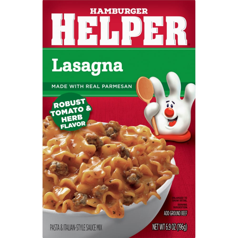 Hamburger Helper Lasagna