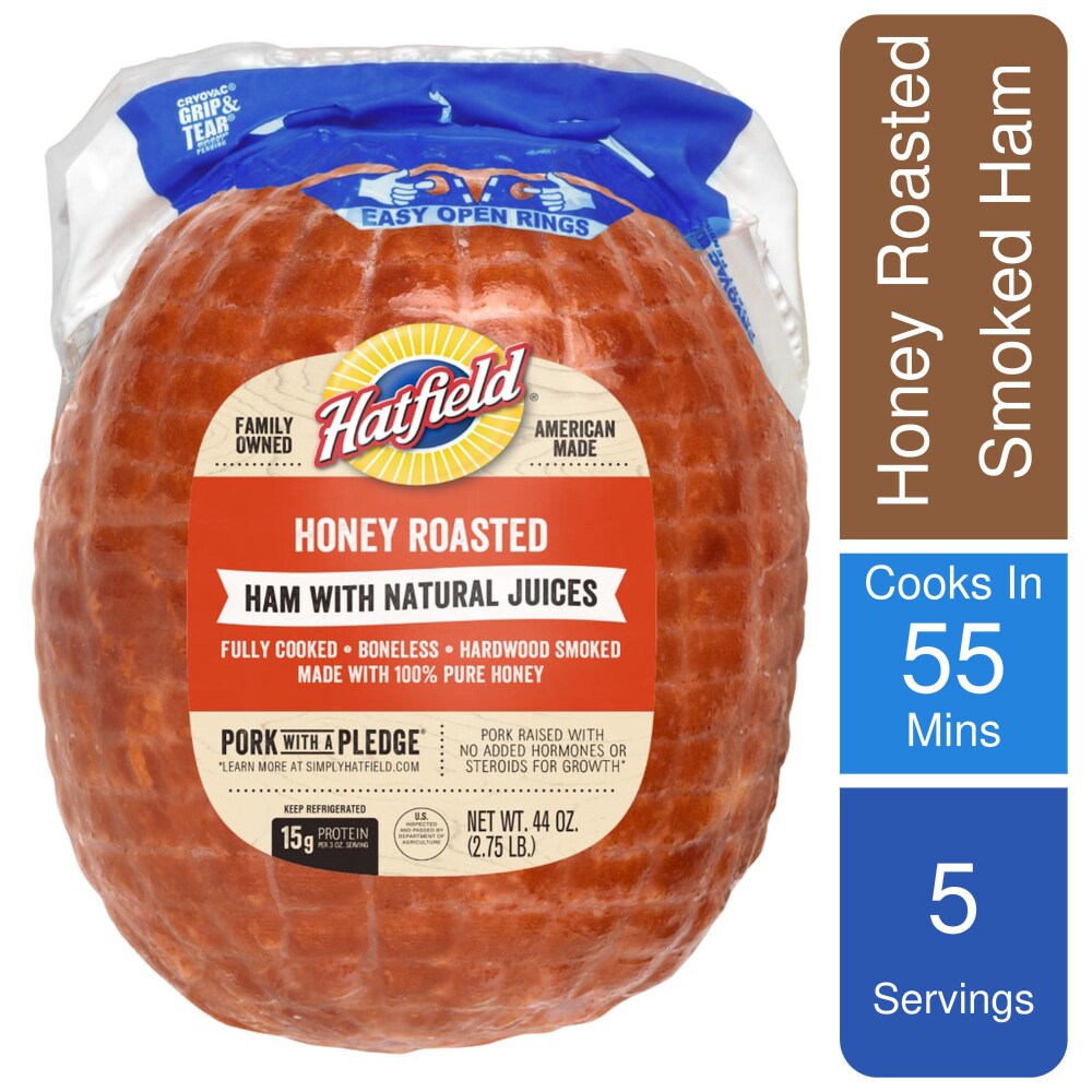 Hatfield Hardwood Smoked Dinner Ham Honey Roast